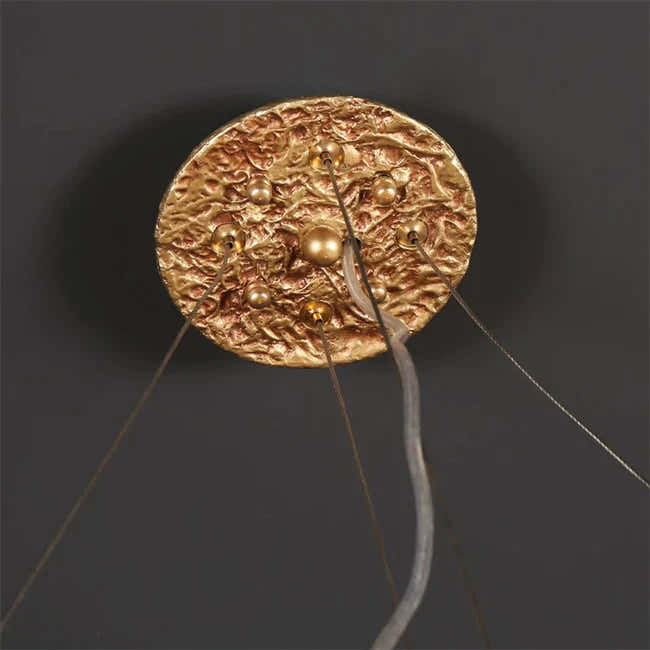 Modern Branch Chandelier Drop Flower D 39.3"