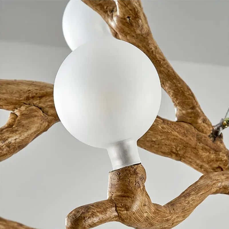 Demolion  Glass  Glove Branch Chandelier