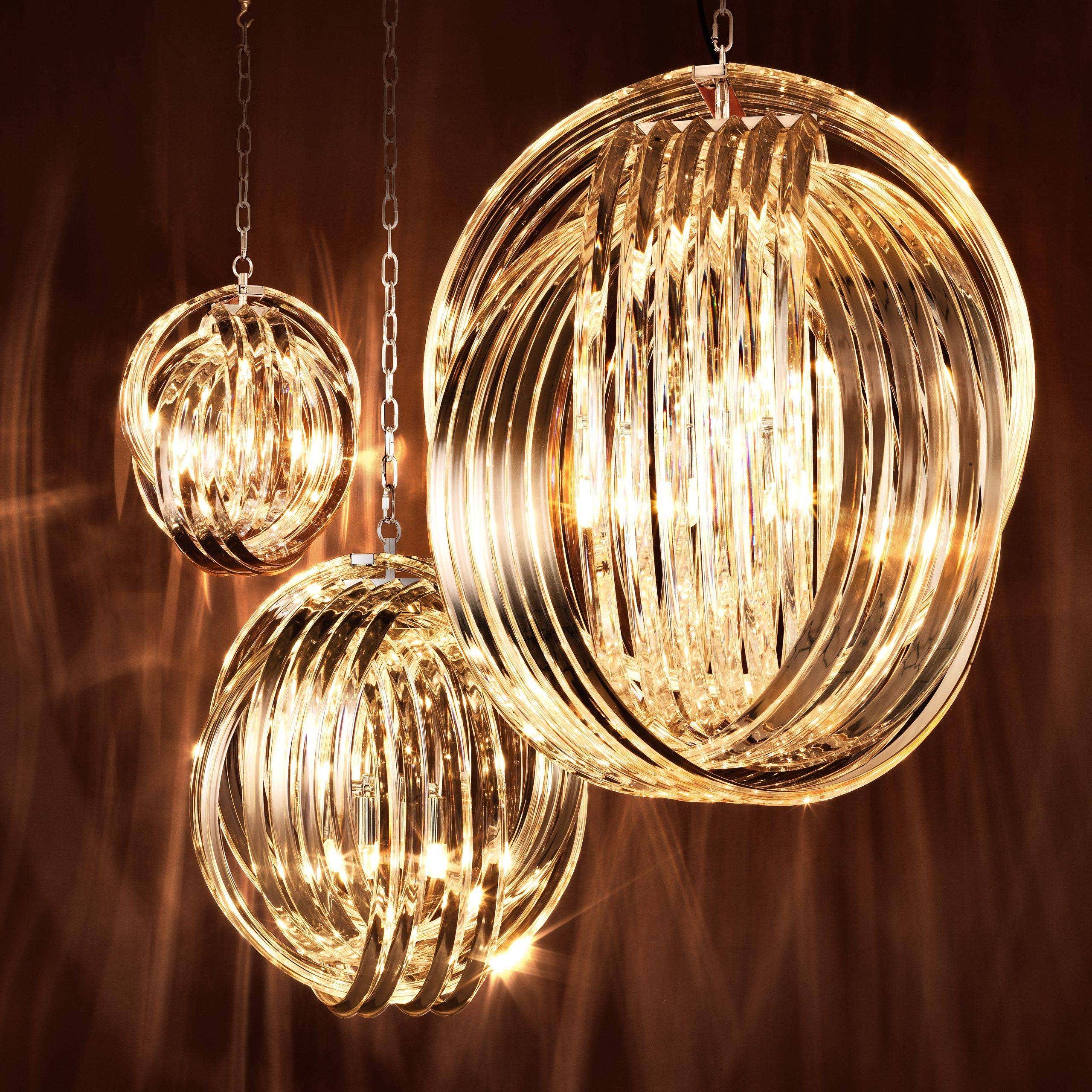 Marco Polo M Modern Chandelier - [Nickel]