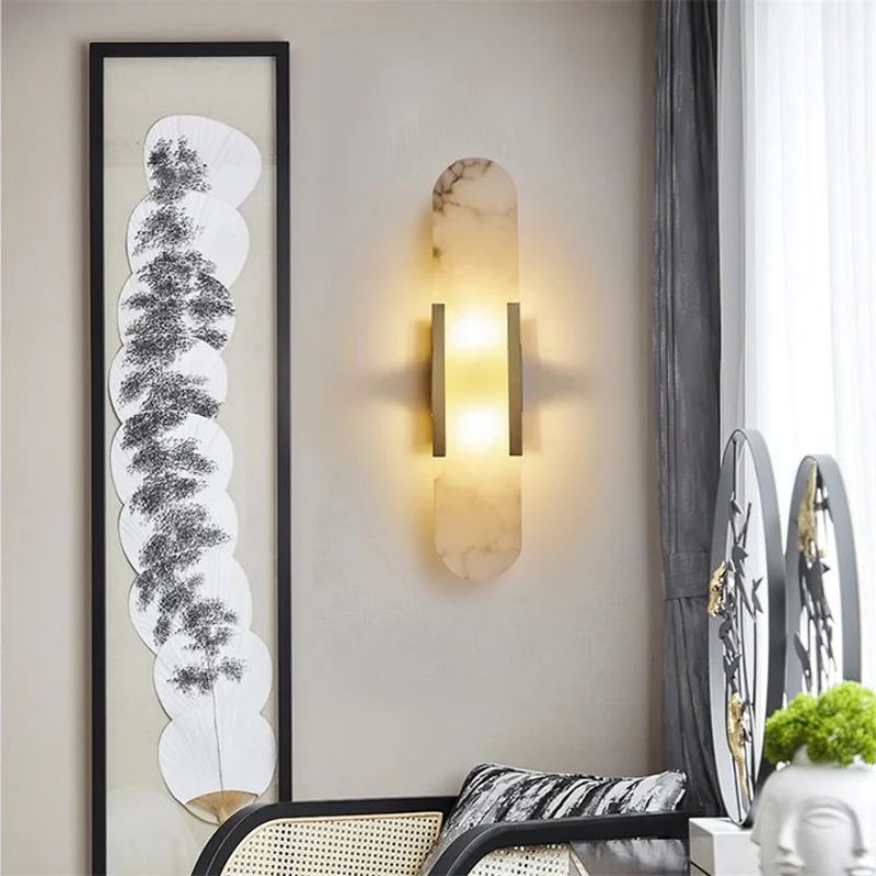 Alabaster Linear Sconce