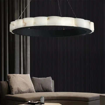 Alabaster Cloudy Chandelier