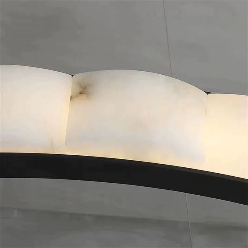 Alabaster Cloudy Chandelier