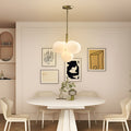 Miira 5 Brass Pendant Light