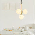 Miira 5 Brass Pendant Light