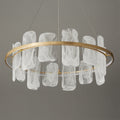 Mille Round Glass Chandelier