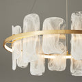 Mille Round Glass Chandelier