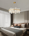 Mille Round Glass Chandelier