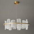 Mille Round Glass Chandelier