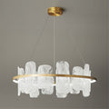 Mille Round Glass Chandelier
