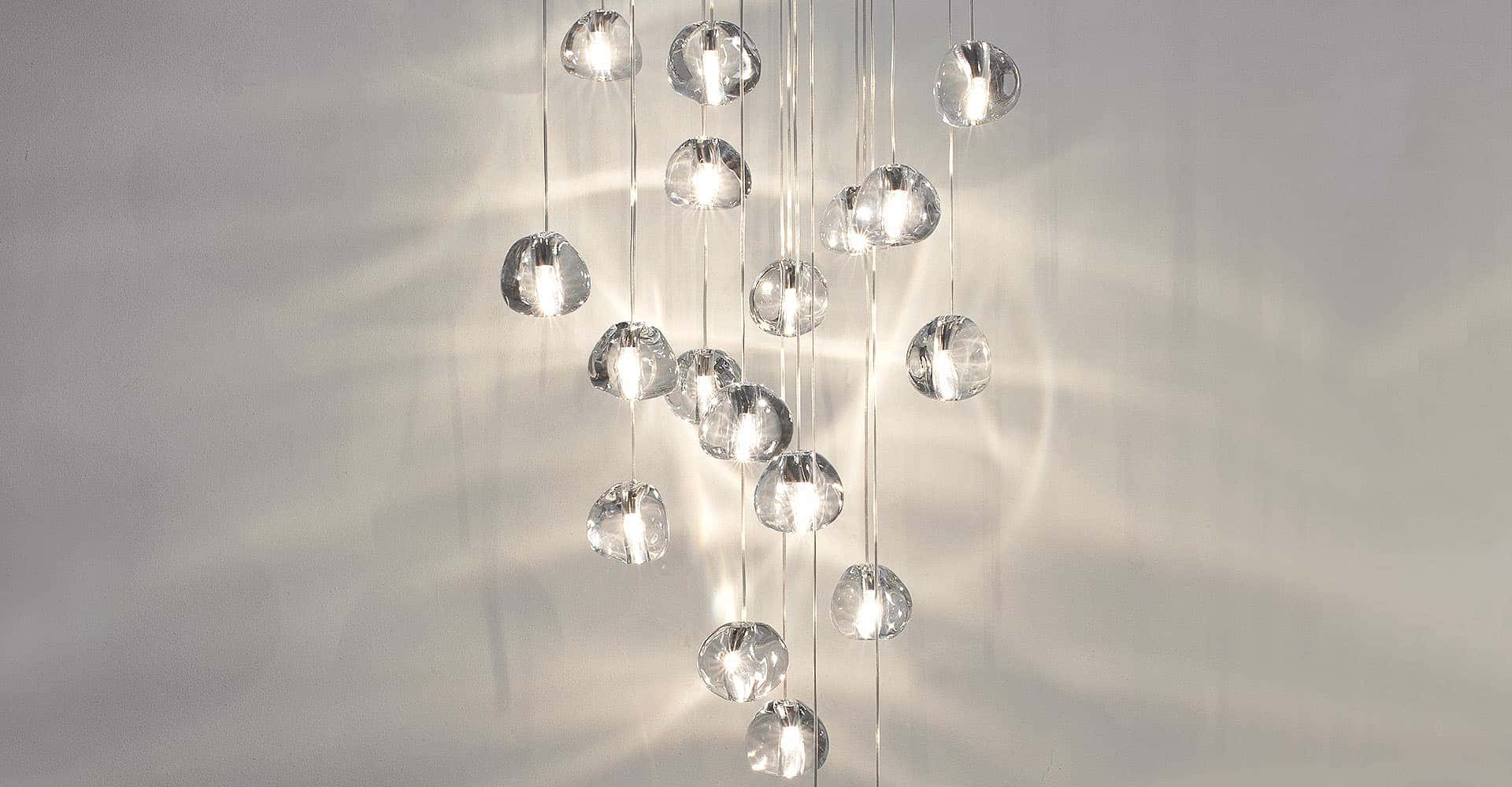 Cherry Crystal Pendant Lamp