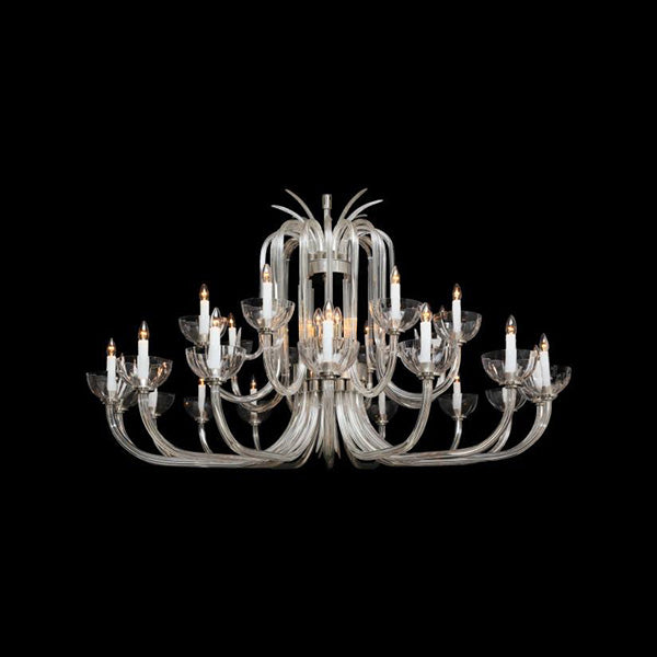 Modern 36 Light Crystal Chandelier - Glass LPS