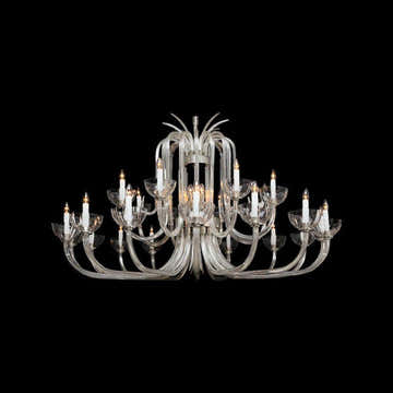 Modern 36 Light Crystal Chandelier - Glass LPS