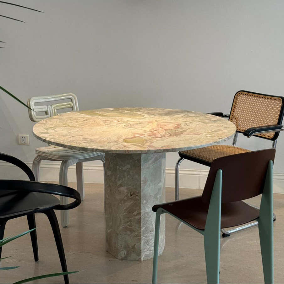 Monet Garden Marble Slab