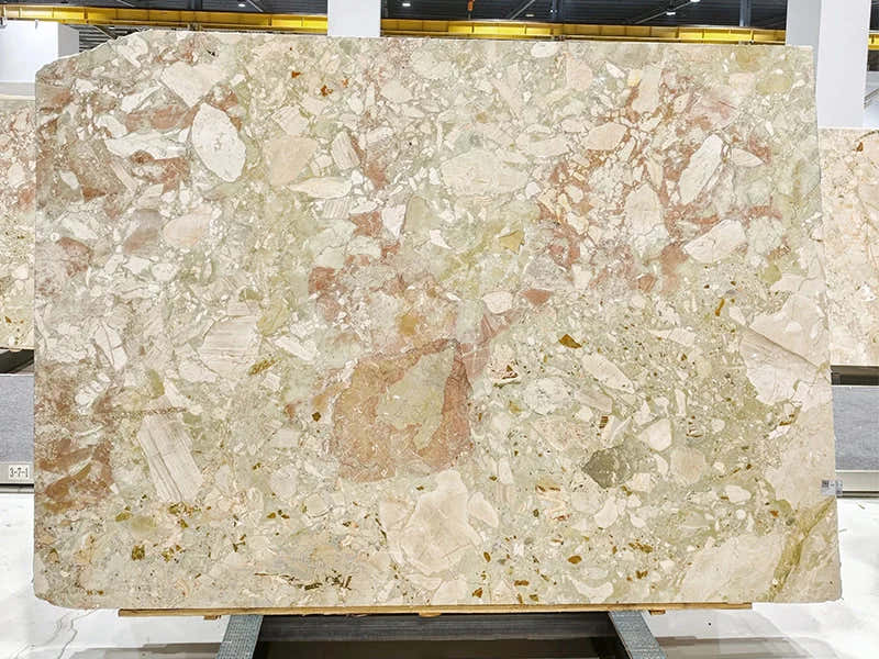 Monet Garden Marble Slab