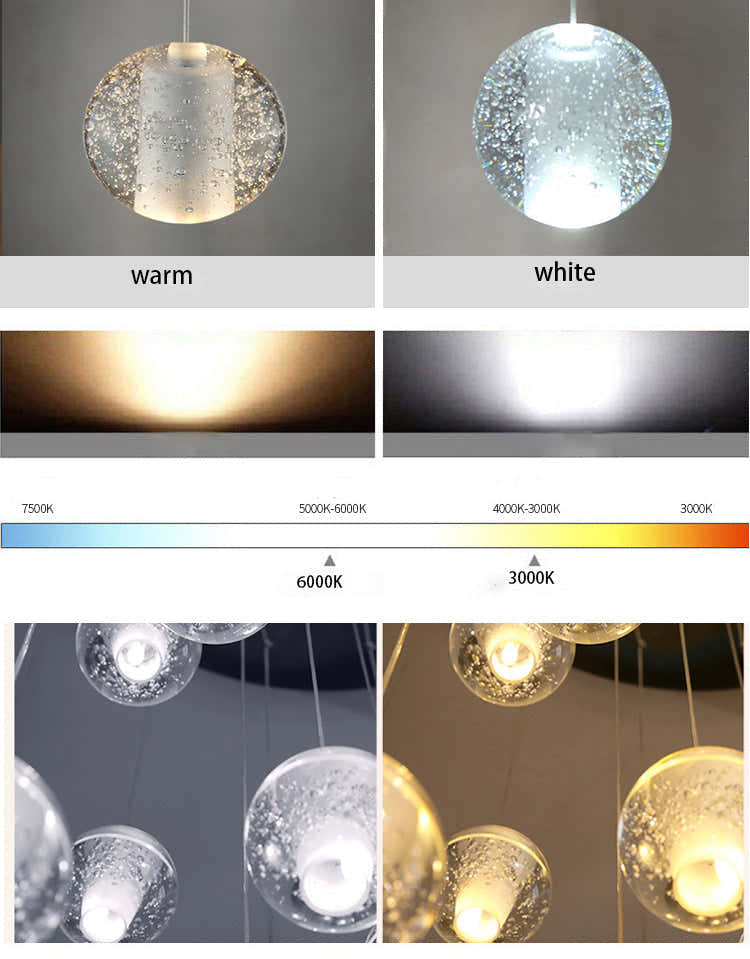 Dazzling Crystal Sphere Chandelier
