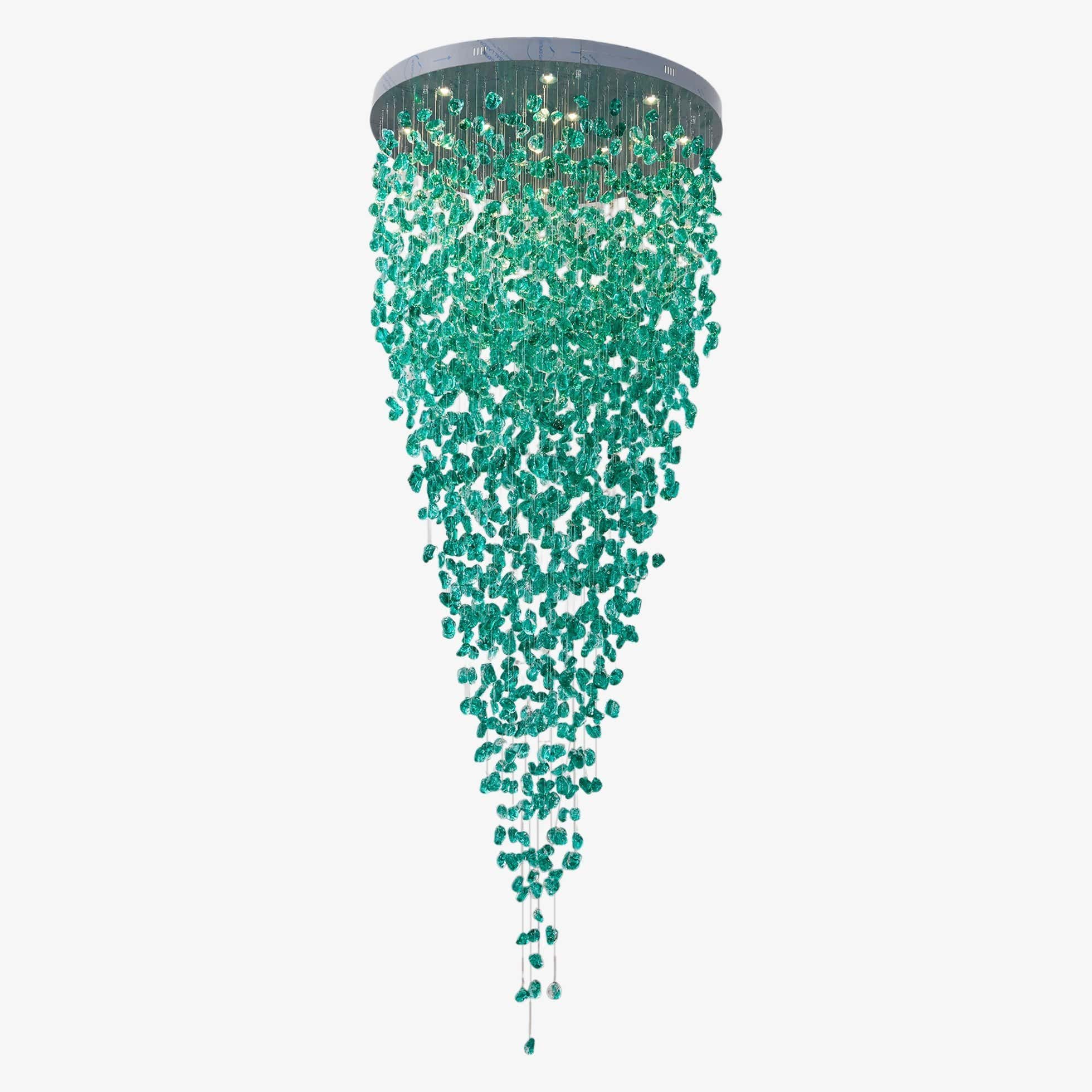 Crystal Stone Chandelier