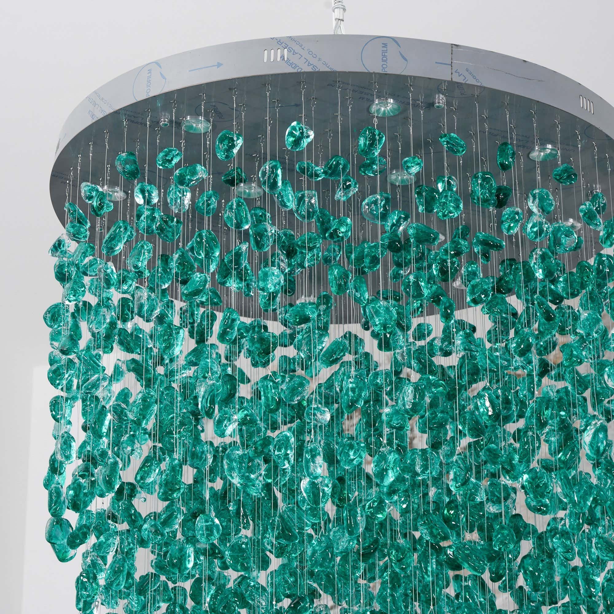 Crystal Stone Chandelier