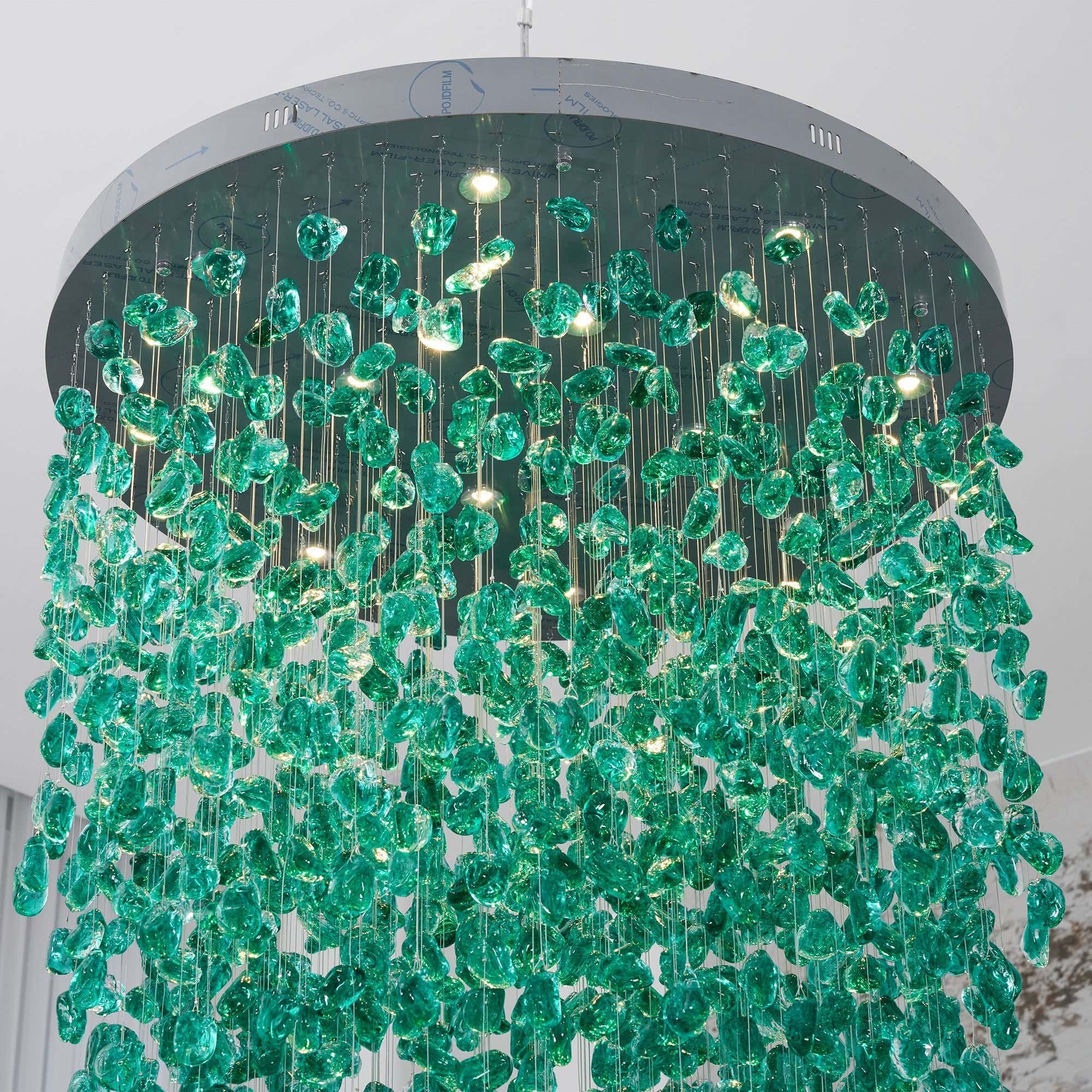 Crystal Stone Chandelier