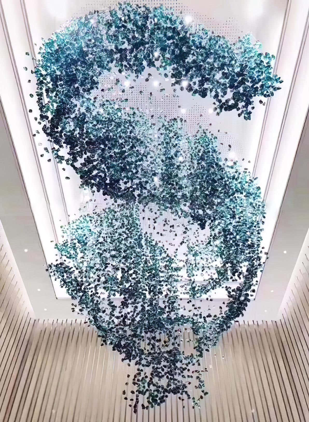 Crystal Stone Chandelier