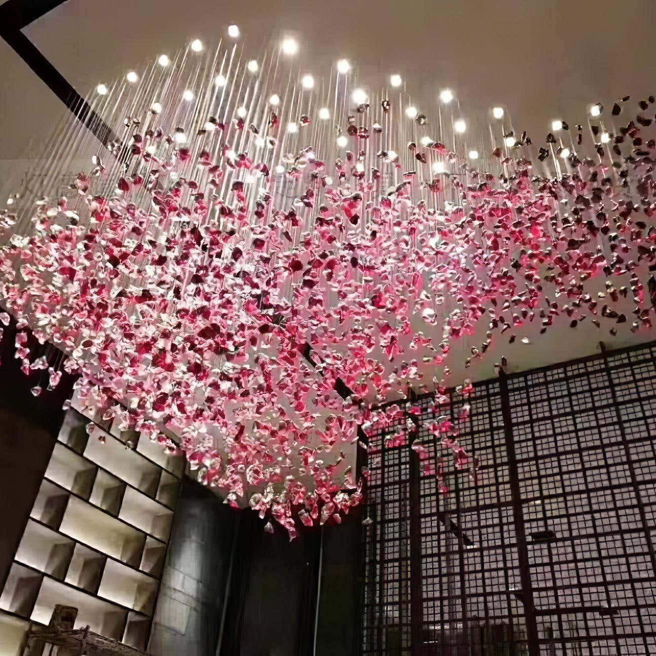 Crystal Stone Chandelier