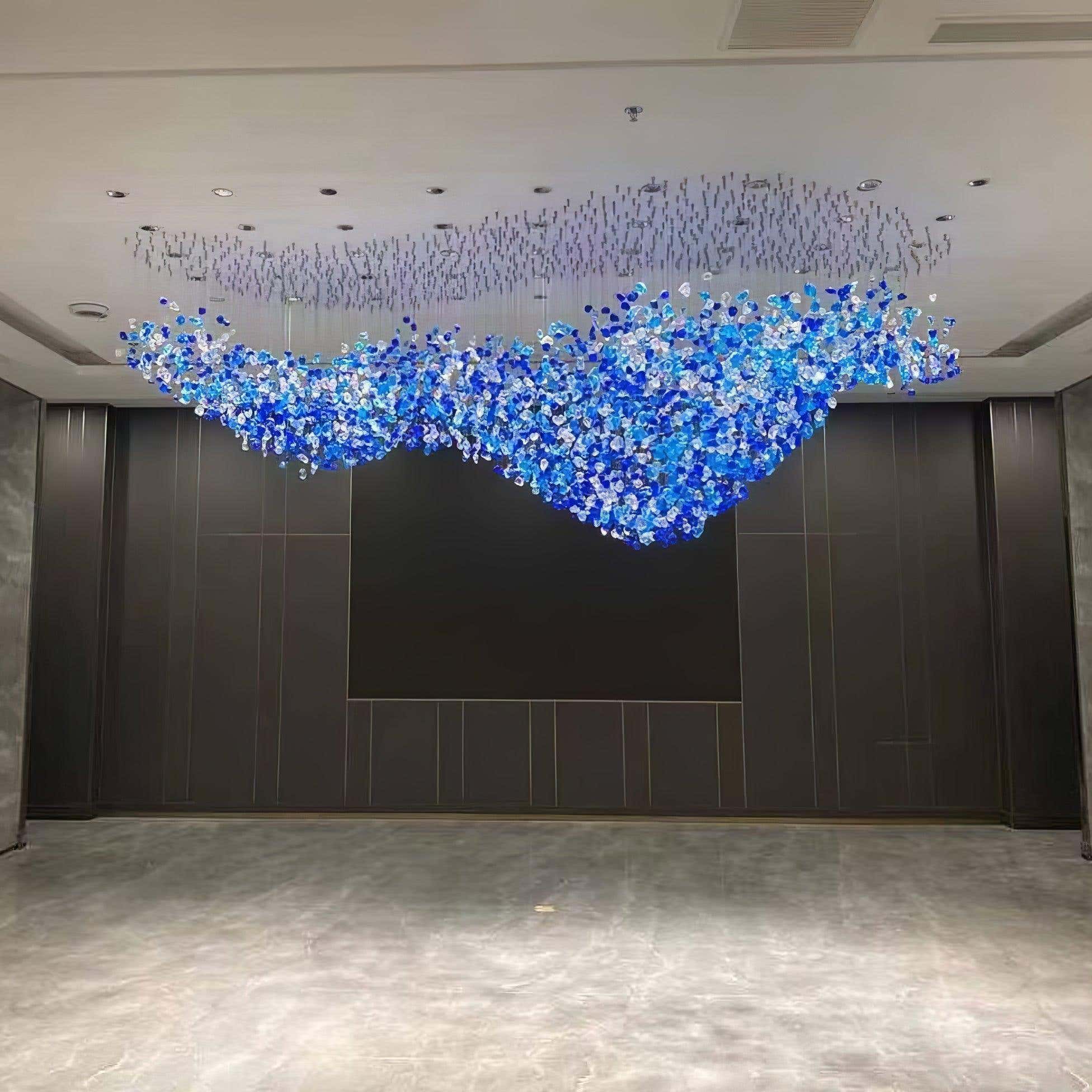 Crystal Stone Chandelier