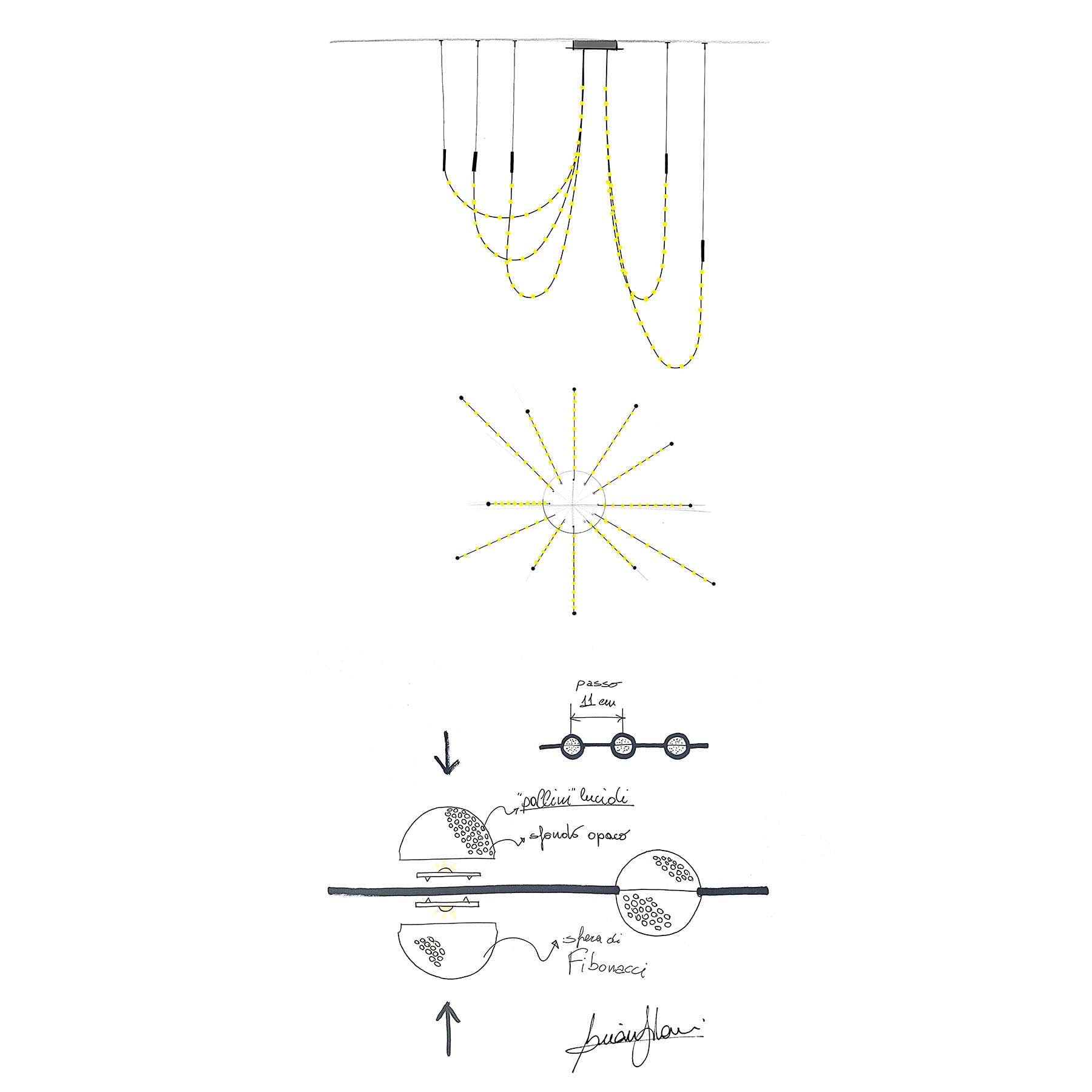 Multidot Customize Chandelier