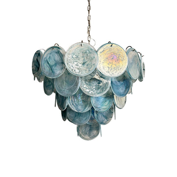 Murano Chandelier 57 Blue