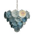 Murano Chandelier 57 Blue