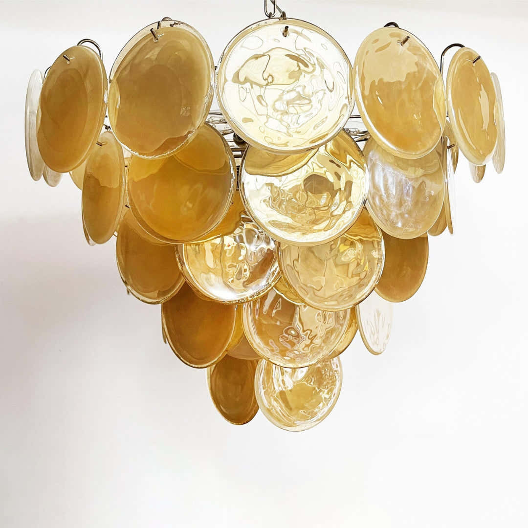 Murano Chandelier 57 Gold