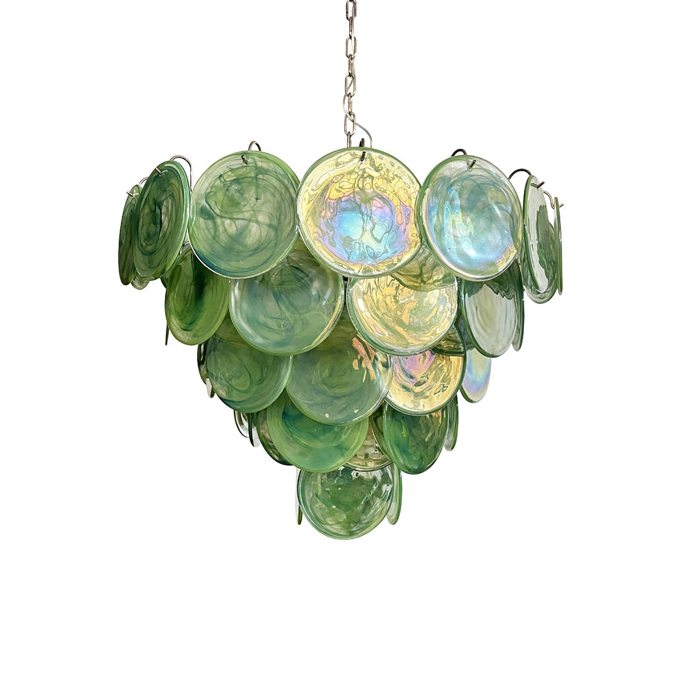 Murano Chandelier 57 Green