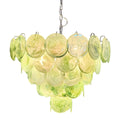 Murano Chandelier 57 Green