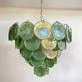 Murano Chandelier 57 Green