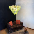 Murano Chandelier 57 Green