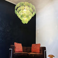 Murano Chandelier 57 Green