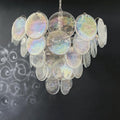 Murano Chandelier 57 Iridescent Glass