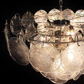 Murano Chandelier 57 Iridescent Glass