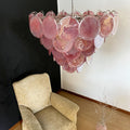 Murano Chandelier 57 Pink