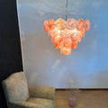 Murano Chandelier 57 Pink