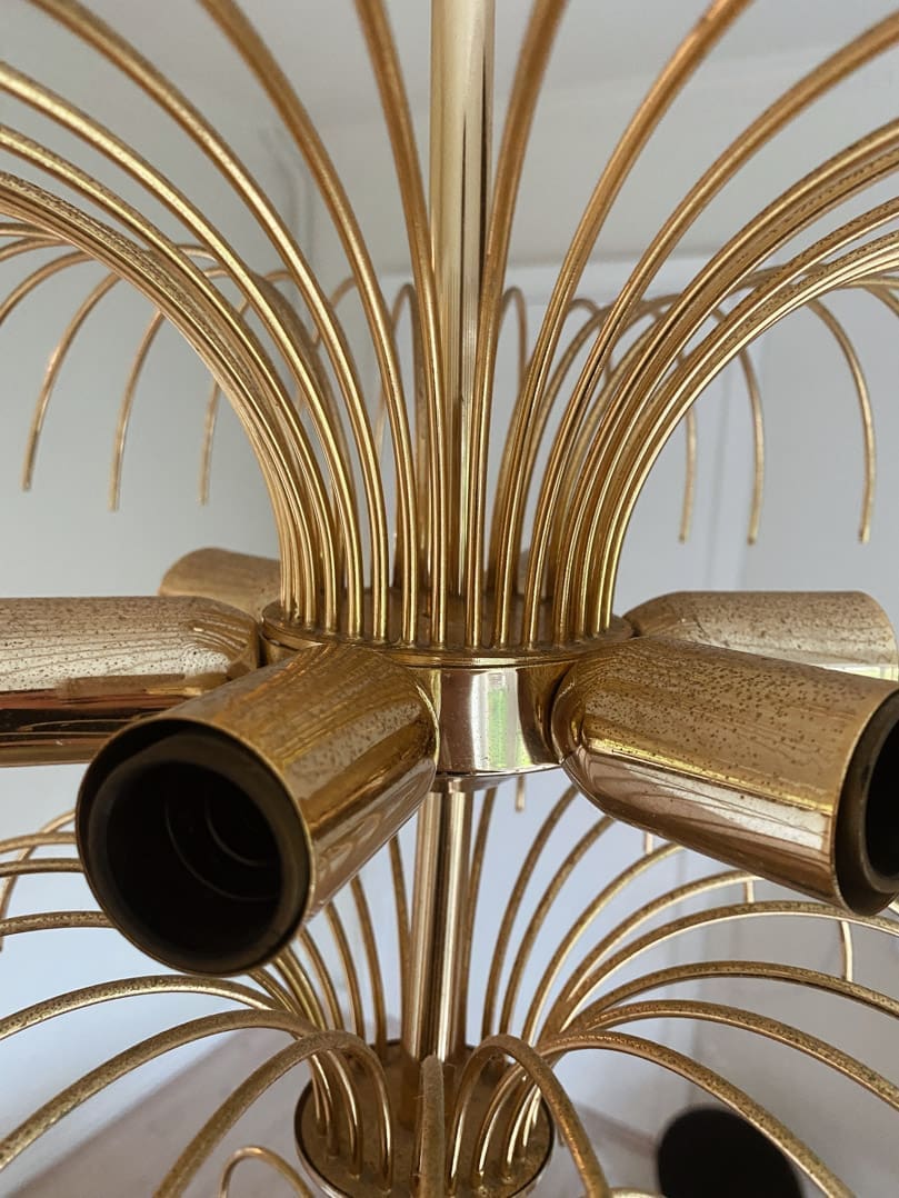 置物 Murano , antique Huge Vintage Murano Glass Tiered Chandelier - 78 glasses