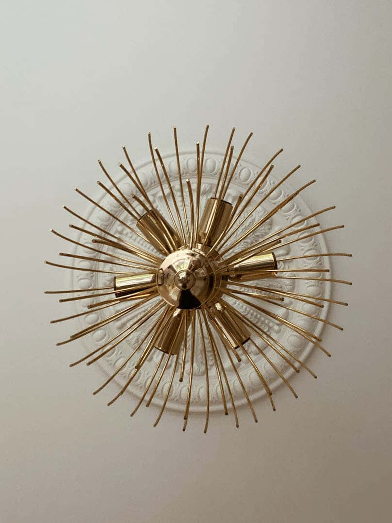 Vintage – Murano chandelier – Teardrop – 68 drops – Clear