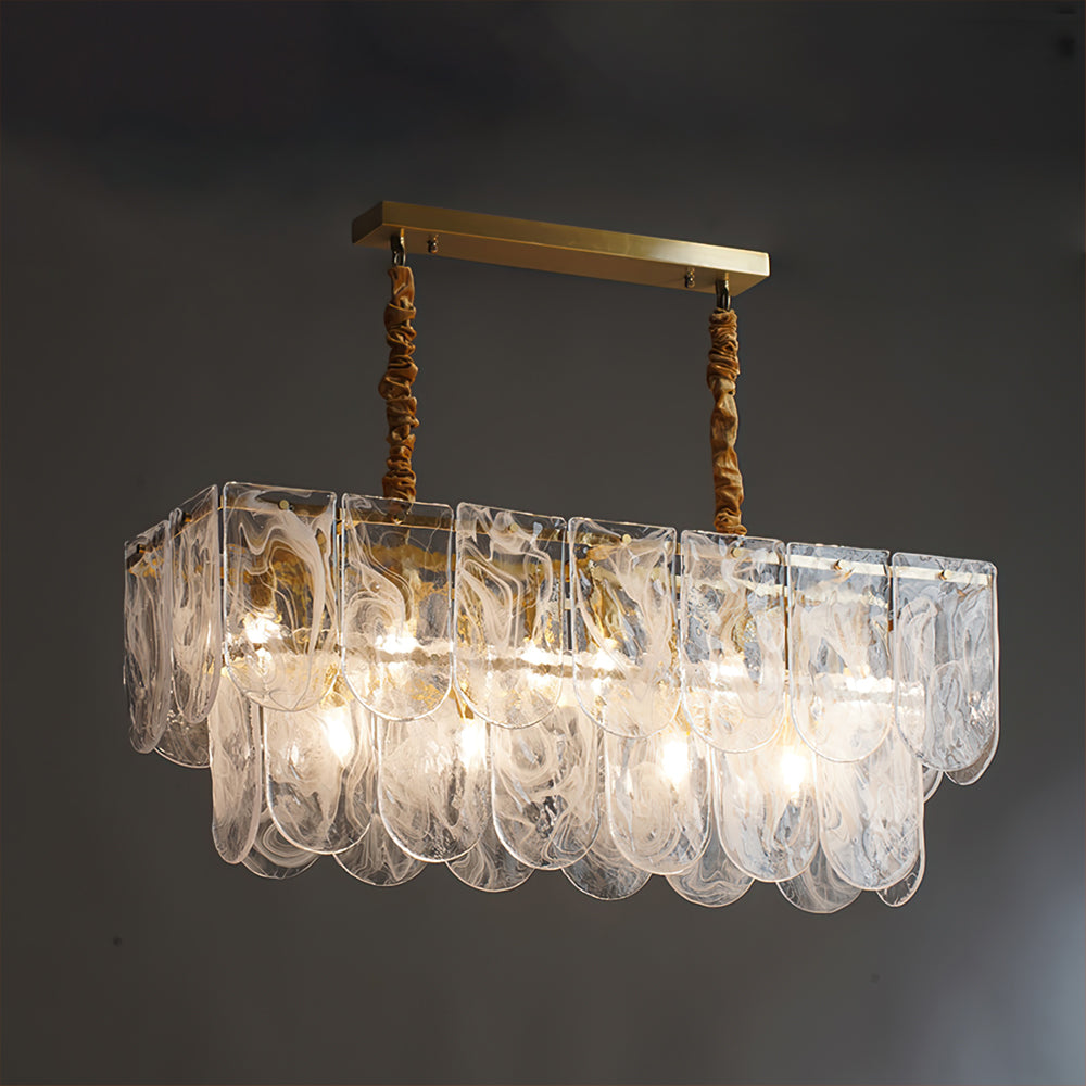 Nason Brass Chandelier