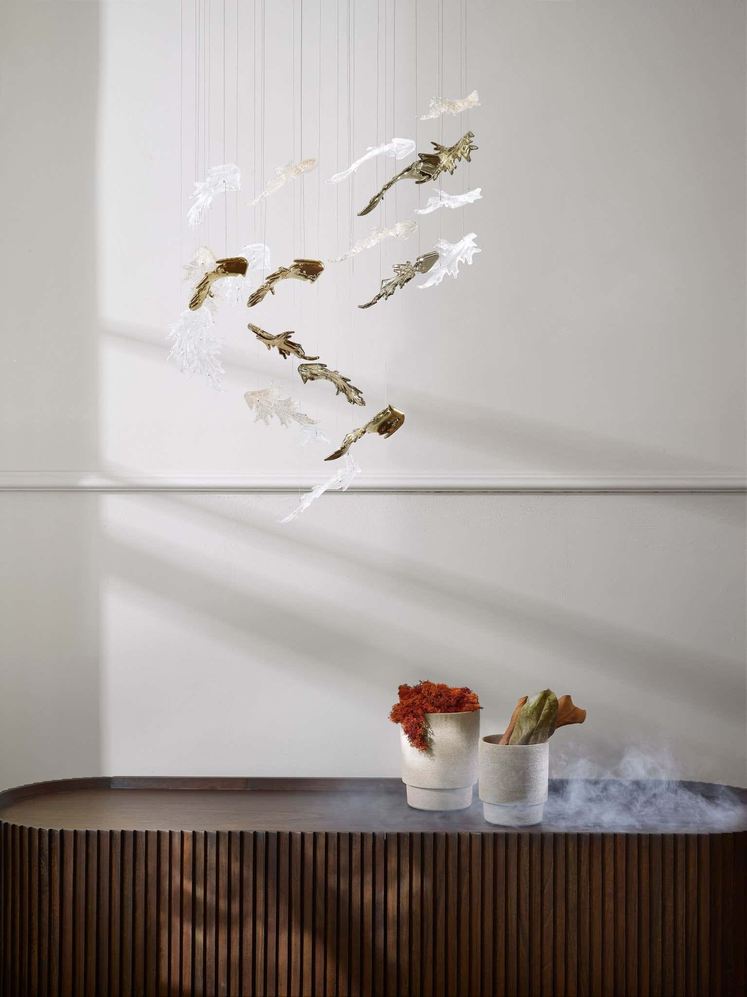 Nectar Leaves Chandelier