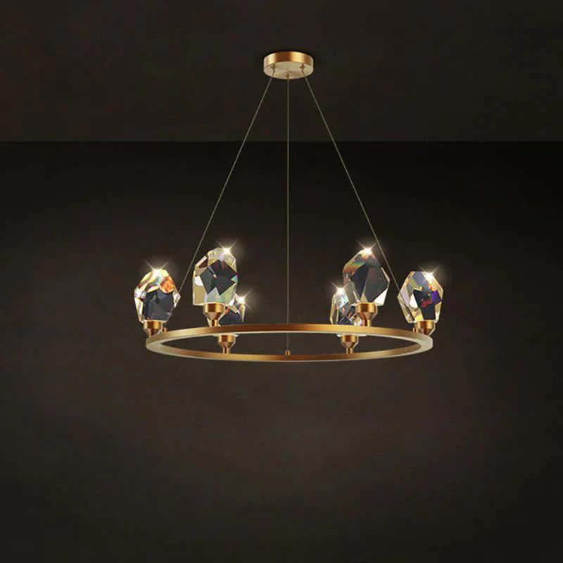 Eve Crystal Crown Chandelier