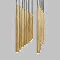 Noland 18-Light Linear Chandelier 48