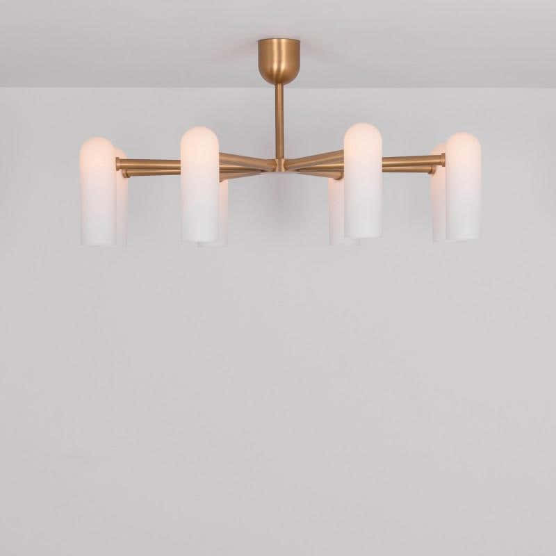 Odyssey Round Modern Brass Chandelier [S/M/L] - Schwung