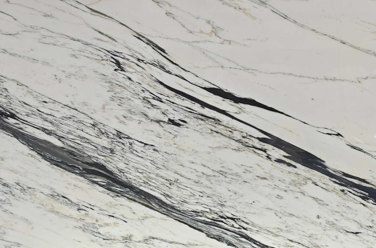 Oriental Calacatta White Marble Slab