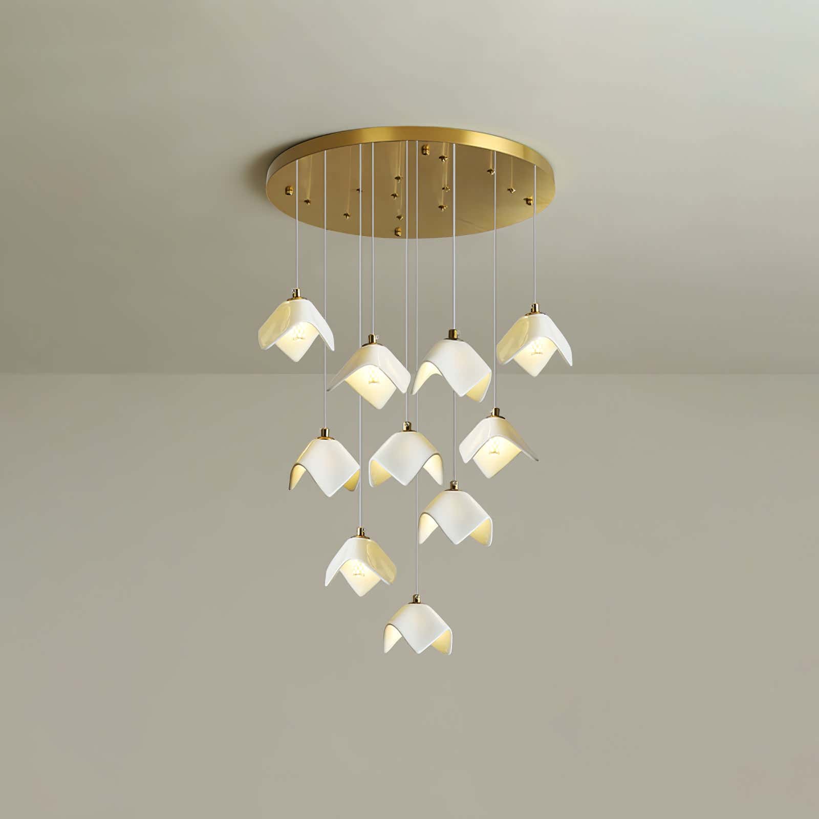 Orlani Cascade Stairs Chandelier