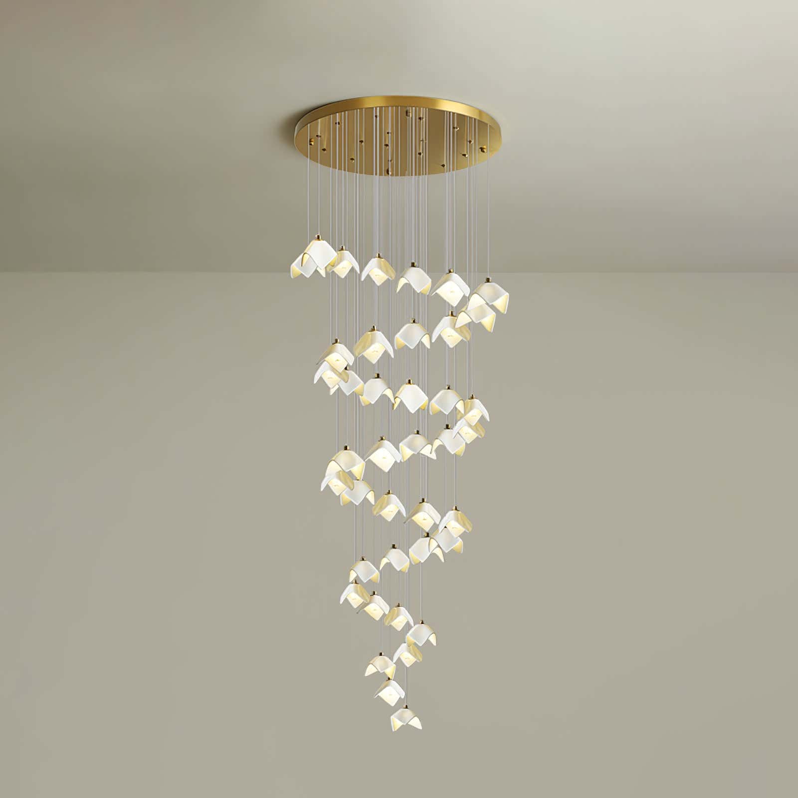 Orlani Cascade Stairs Chandelier