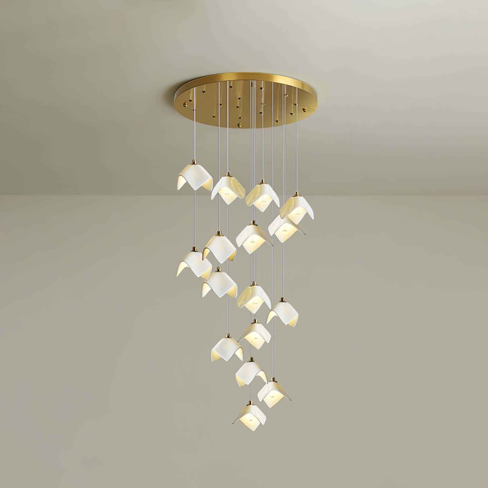 Orlani Cascade Stairs Chandelier