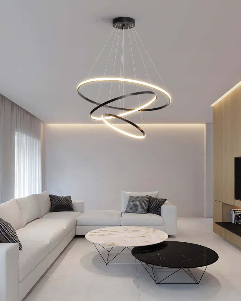 Orrery Rings Chandelier